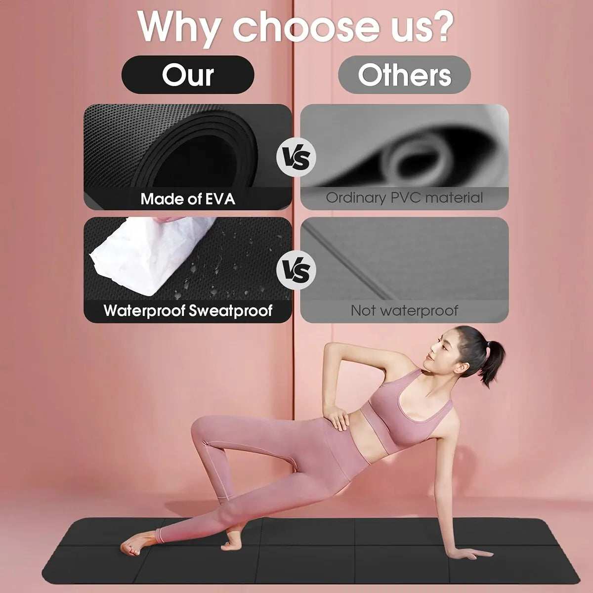 Premium Antislip Comfort Yogamat