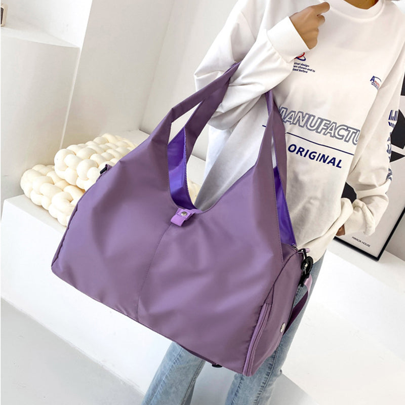 Women Yoga Bag Sports Fitness Dry and Wet Separation Large Capacity Storage Travel Bags Can Carry Yoga Mats